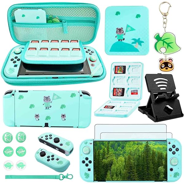 Amazon.com: Accessories Bundle for Nintendo Switch Animal Pack